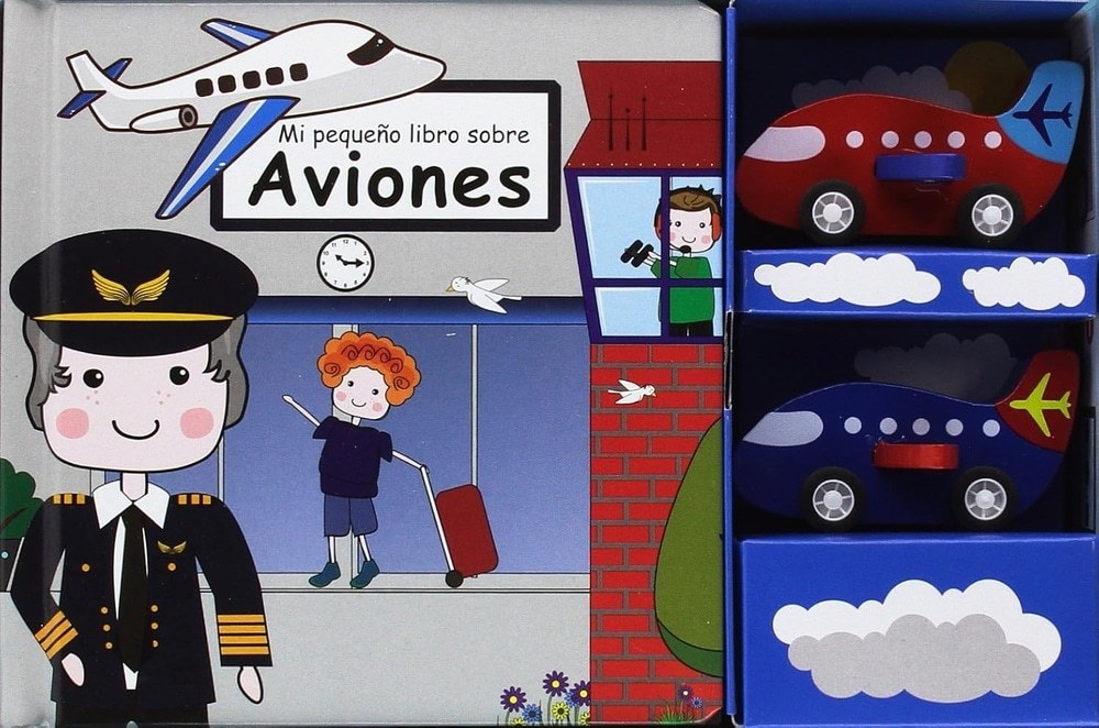 MI PEQUEÑO LIBRO SOBRE AVIONES KIT DE JUEGO