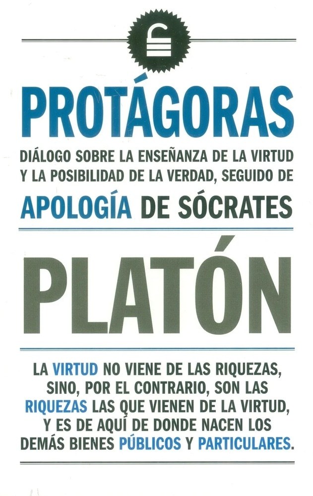 PROTÁGORAS - APOLOGÍA DE SÓCRATES