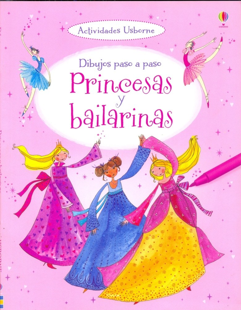 PRINCESAS Y BAILARINAS - DIBUJO PASO A PASO