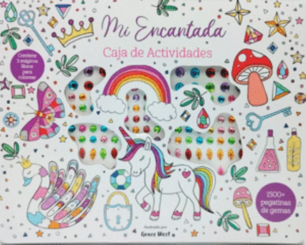 MI ENCANTADA CAJA DE ACTIVIDADES CON GEMAS