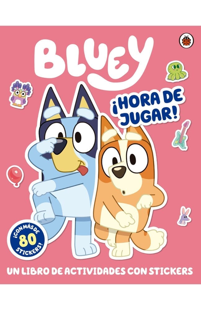 BLUEY ¡HORA DE JUGAR! LIBRO CON STICKER