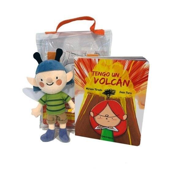 PACK TENGO UN VOLCAN: LIBRO + PELUCHE