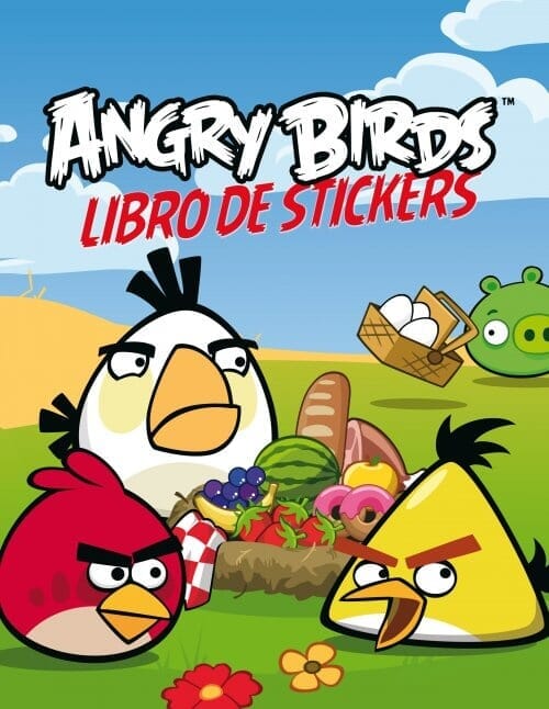 ANGRY BIRDS. LIBRO DE STICKERS