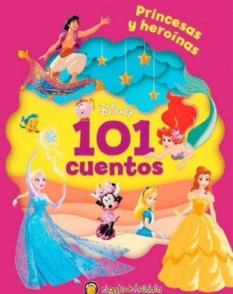 101 CUENTOS- DISNEY PRINCESAS Y HEROINAS