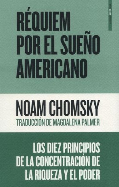 RÉQUIEM POR EL SUEÑO AMERICANO