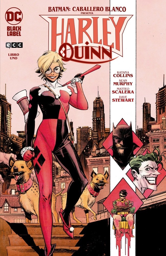 BATMAN CABALLERO BLANCO PRESENTA HARLEY QUINN