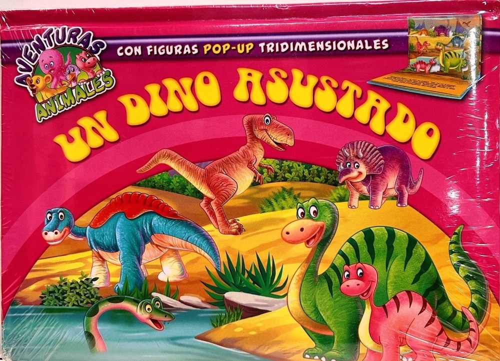 AVENTURAS DE ANIMALES :UN DINOSAURIO ASUSTADO