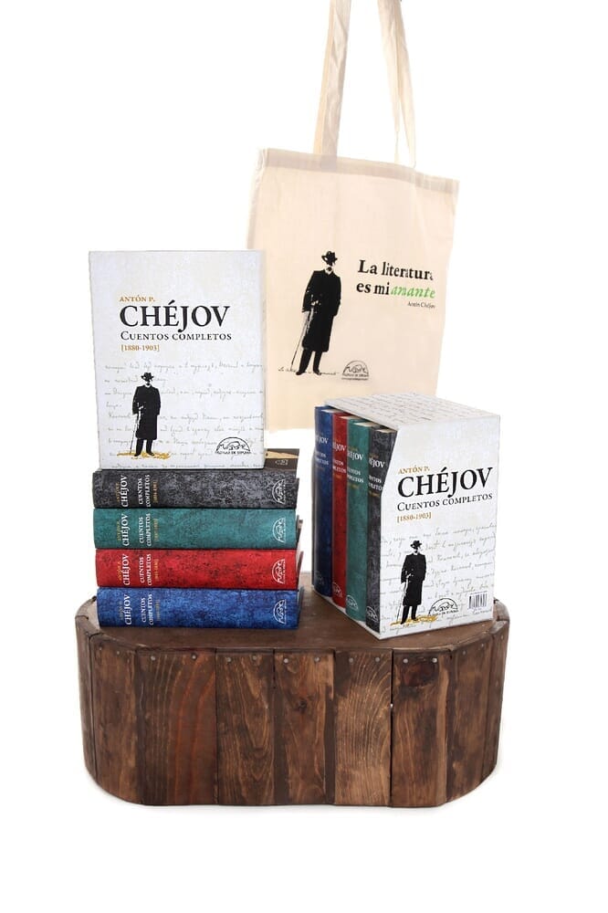 CUENTOS COMPLETOS ESTUCHE. CHEJOV 4 TOMOS