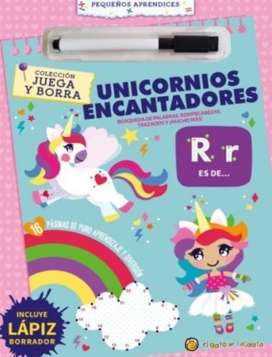 JUEGA Y BORRA. UNICORNIOS ENCANTADORES