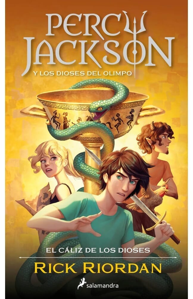 PERCY JACKSON Y EL CÁLIZ DE LOS DIOSES