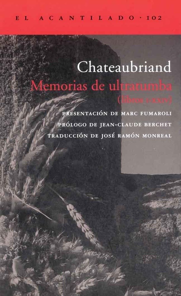MEMORIAS DE ULTRATUMBA