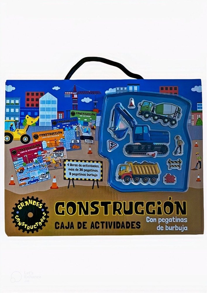 CONSTRUCCIÓN CAJA DE ACTIVIDADES CON PEGATINAS DE BURBUJAS