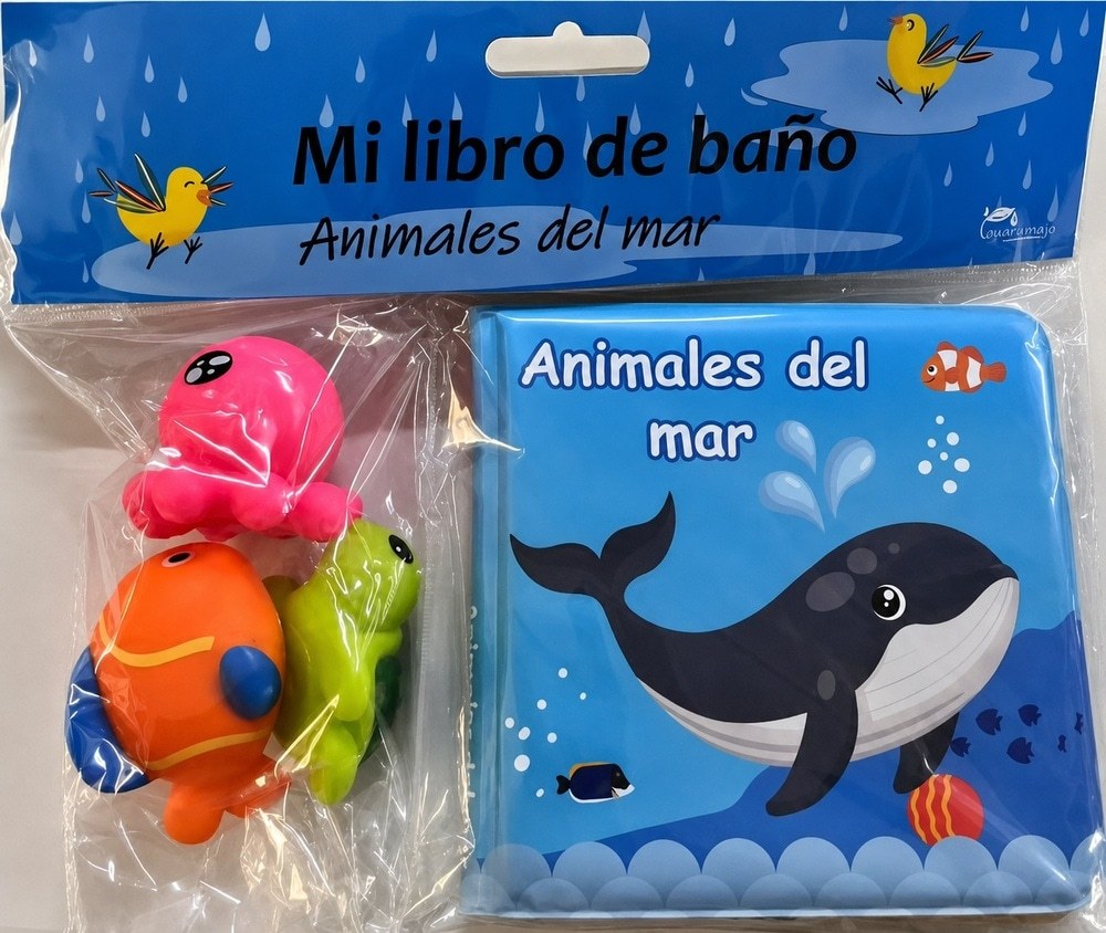 MI LIBRO DE BAÑO ANIMALES DEL MAR