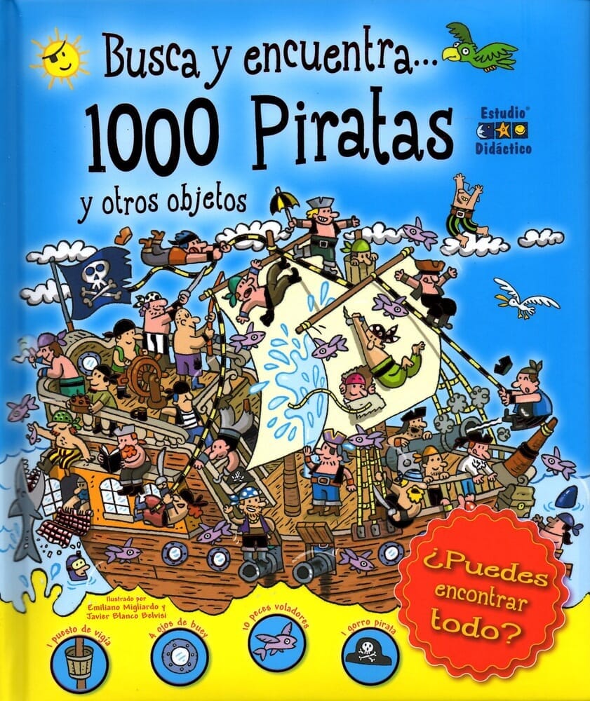 BUSCA Y ENCUENTRA 1000 PIRATAS