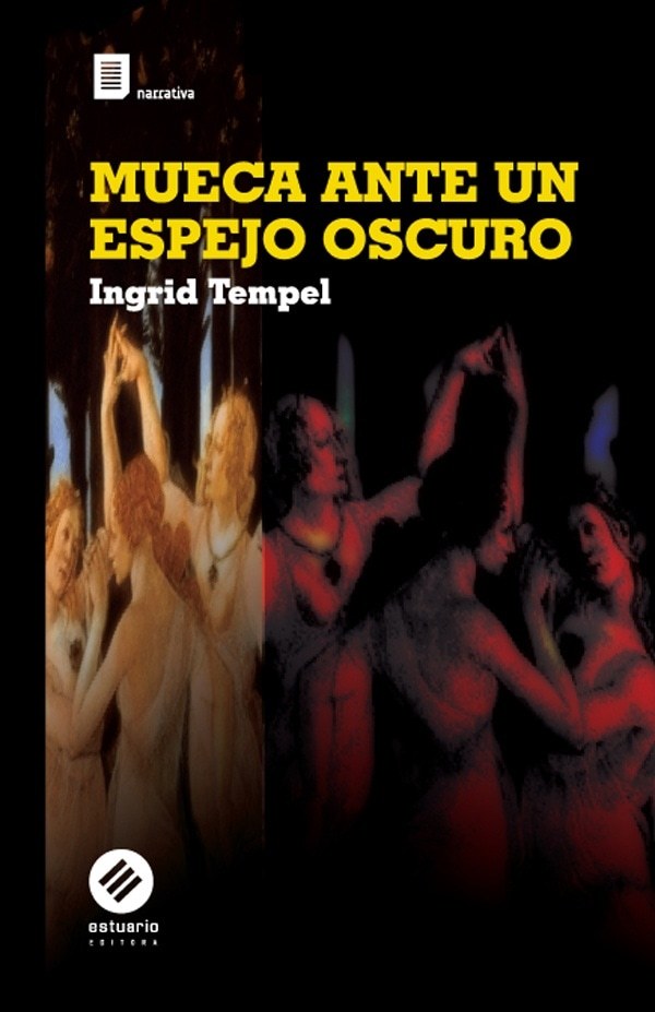 MUECA ANTE UN ESPEJO OSCURO