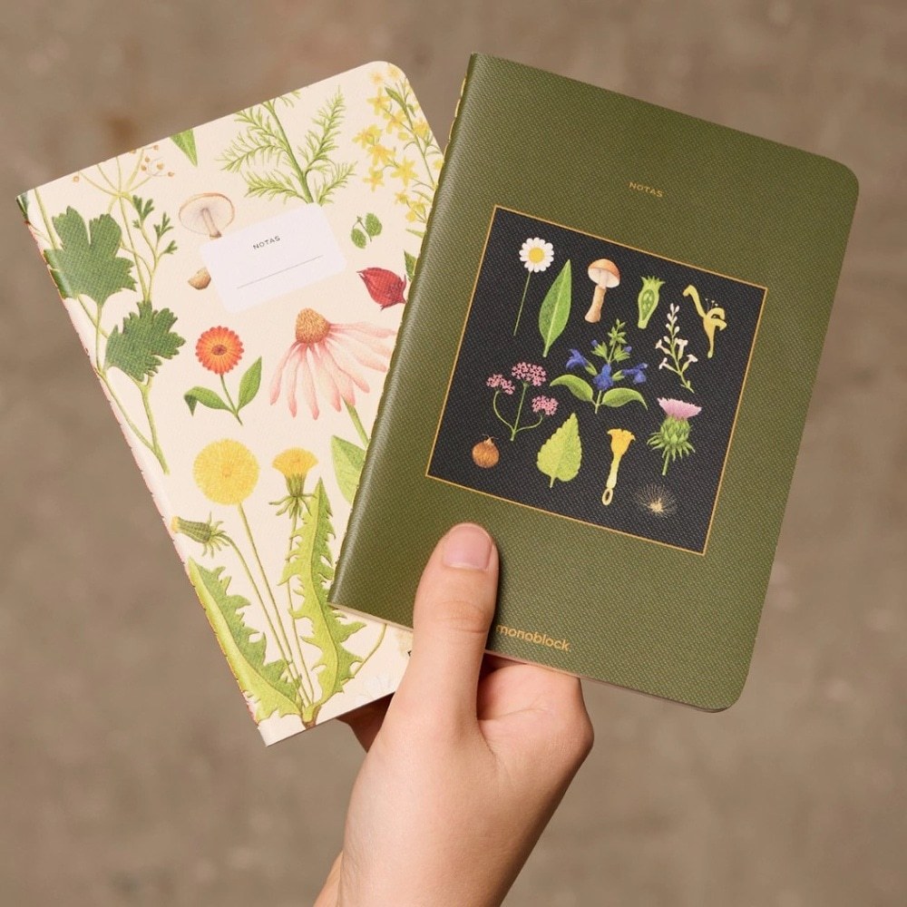LIBRETAS X 2 POCKET BITÁCORA BOTÁNICA