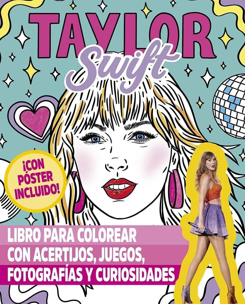 TAYLOR SWIFT - LIBRO PARA COLOREAR (PIC)
