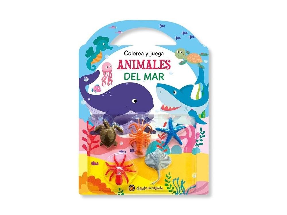 COLOREA Y JUEGA- ANIMALES DEL MAR