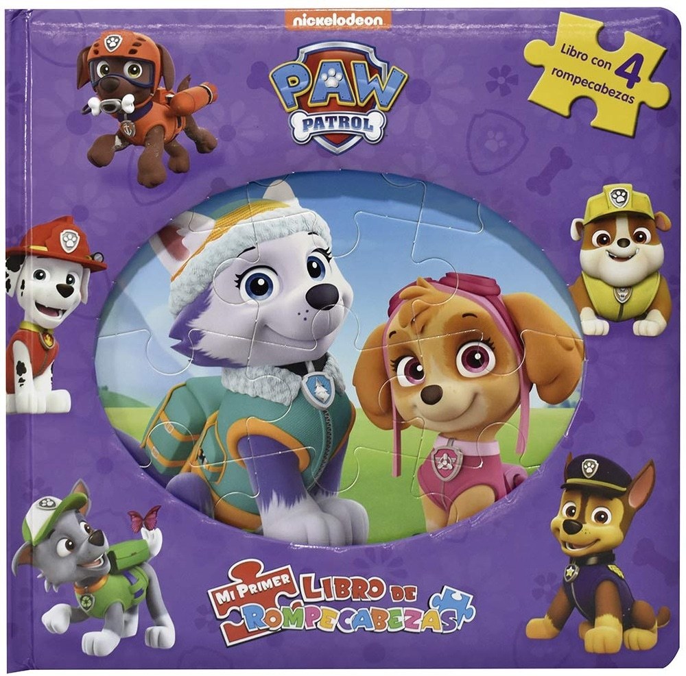 MI PRIMER LIBRO DE ROMPECABEZAS - PAW PATROL CHICAS