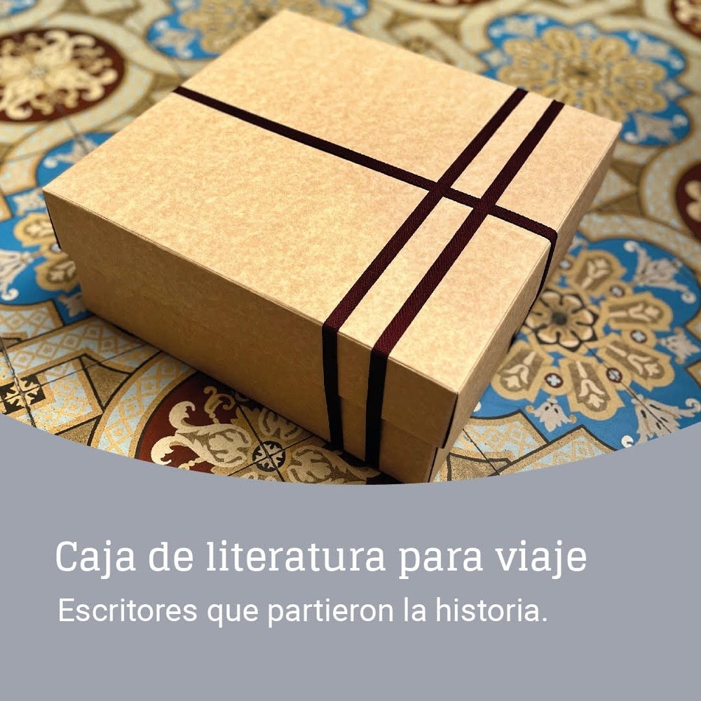 CAJA DE LITERATURA PARA VIAJE