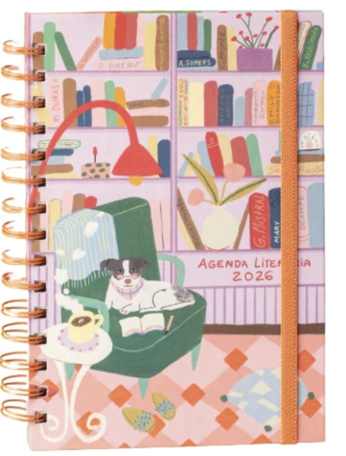 AGENDA LITERARIA 2026. ANILLADA