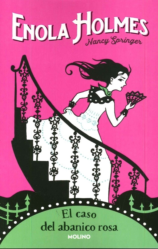ENOLA HOLMES 4 - ABANICO ROSA