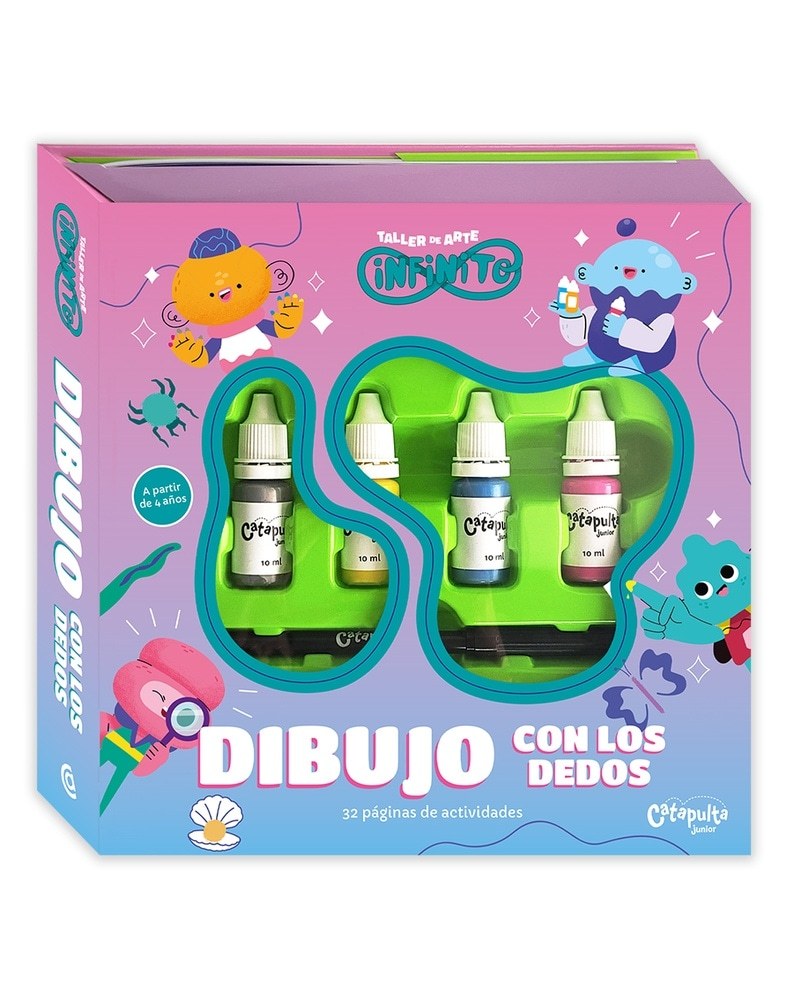 TALLER DE ARTE INFINITO. DIBUJO CON LOS DEDOS