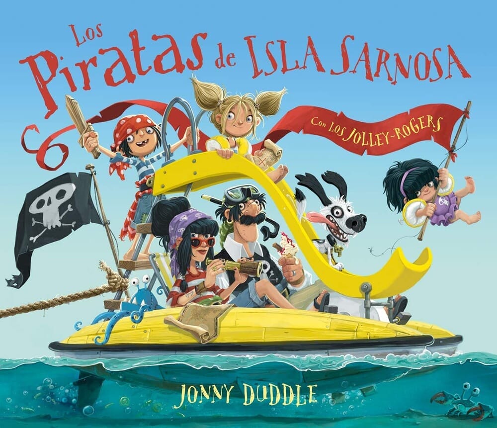LOS PIRATAS DE ISLA SARNOSA CON LOS JOLLEY - ROGERS