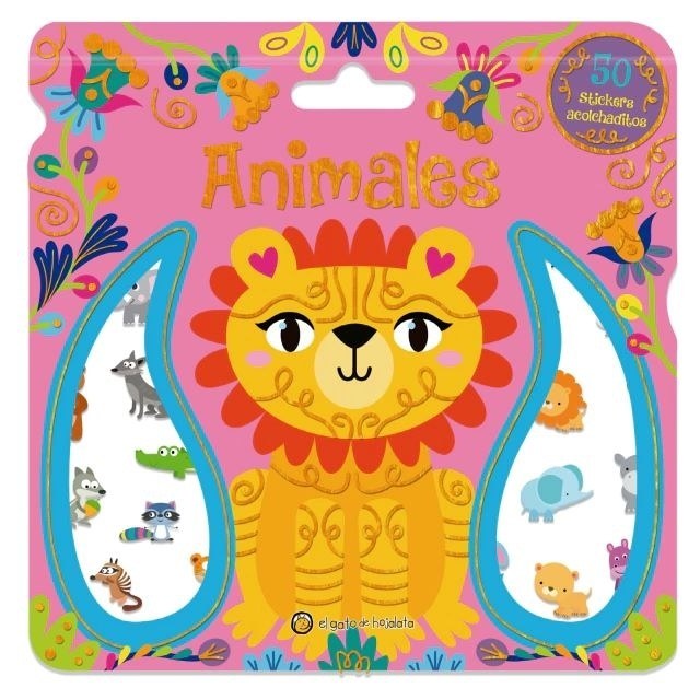 ANIMALES - STICKERS ACOLCHADITOS