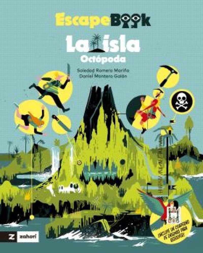 ESCAPE BOOK. LA ISLA OCTÓPODA