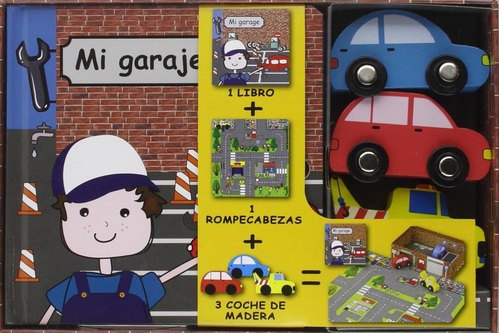MI PEQUEÑO LIBRO SOBRE MI GARAJE KIT JUEGO