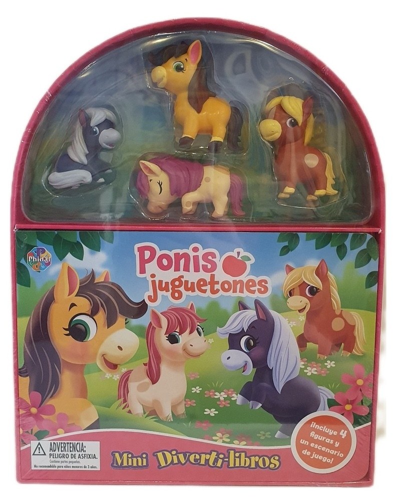 MINI DIVERTILIBROS- PONIS JUGETONES