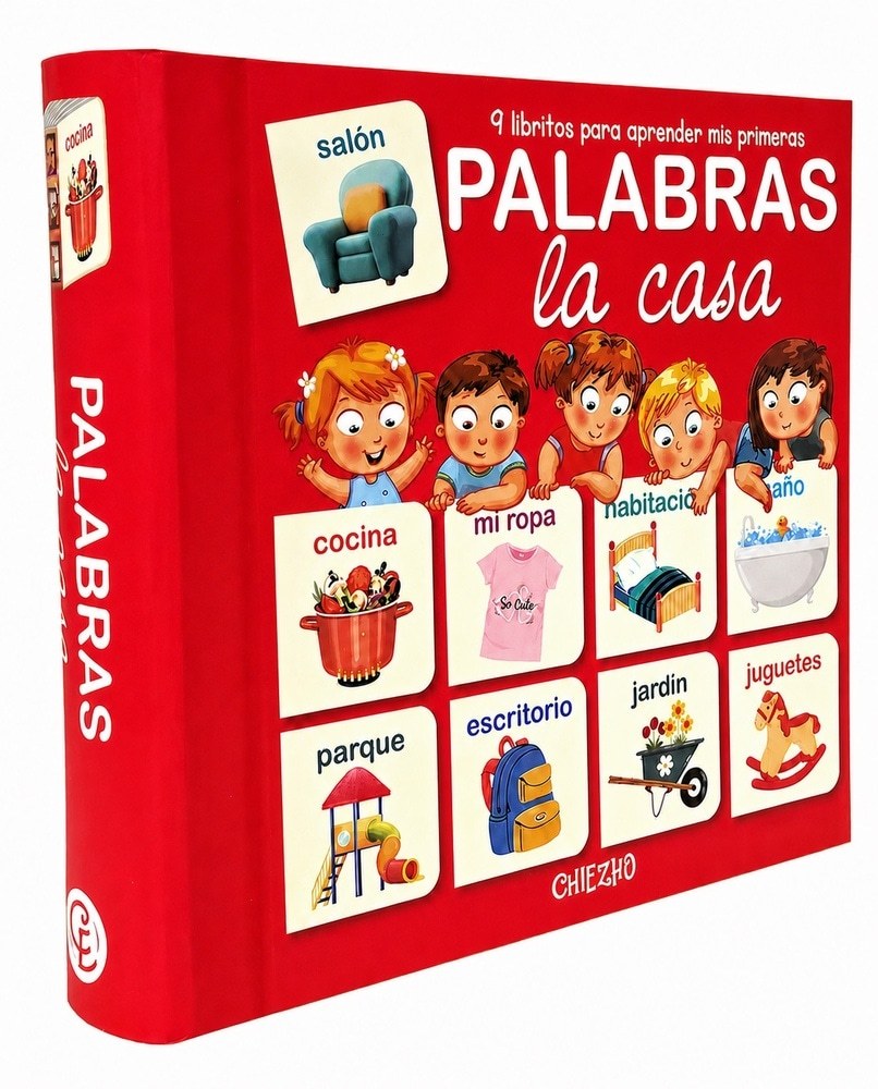 9 LIBRITOS PARA APRENDER MIS PRIMERAS PALABRAS: LA CASA
