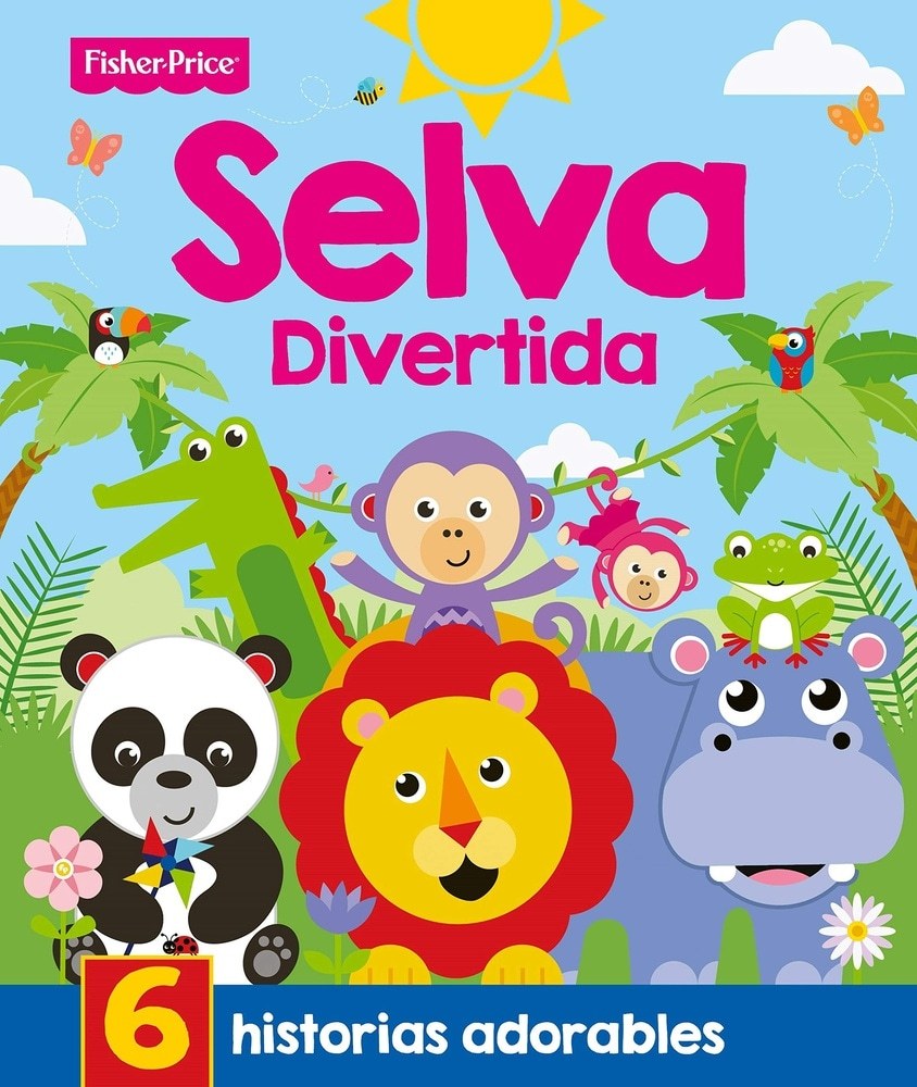 SELVA DIVERTIDA 6 HISTORIAS ADORABLES