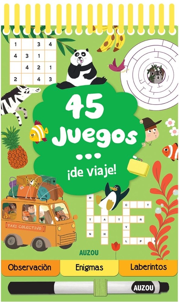 45 JUEGOS... ¡DE VIAJE!