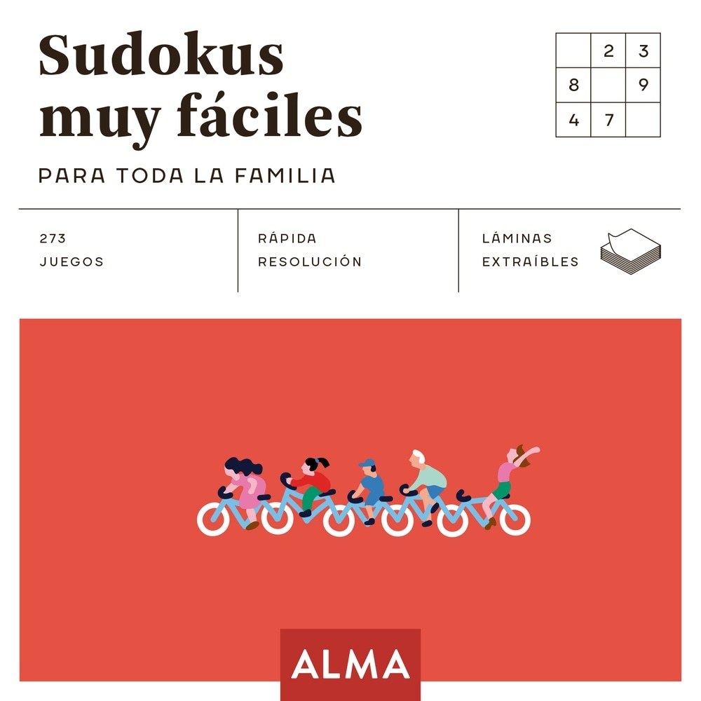 SUDOKUS MUY FÁCILES PARA TODA LA FAMILIA