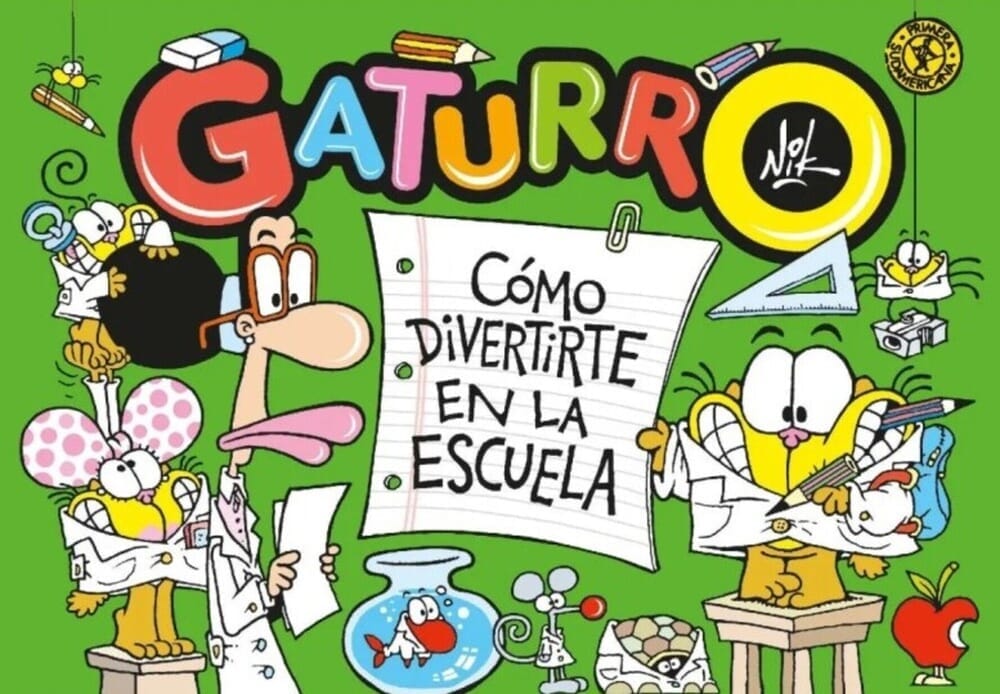 GATURRO. CÓMO DIVERTIRSE EN LA ESCUELA