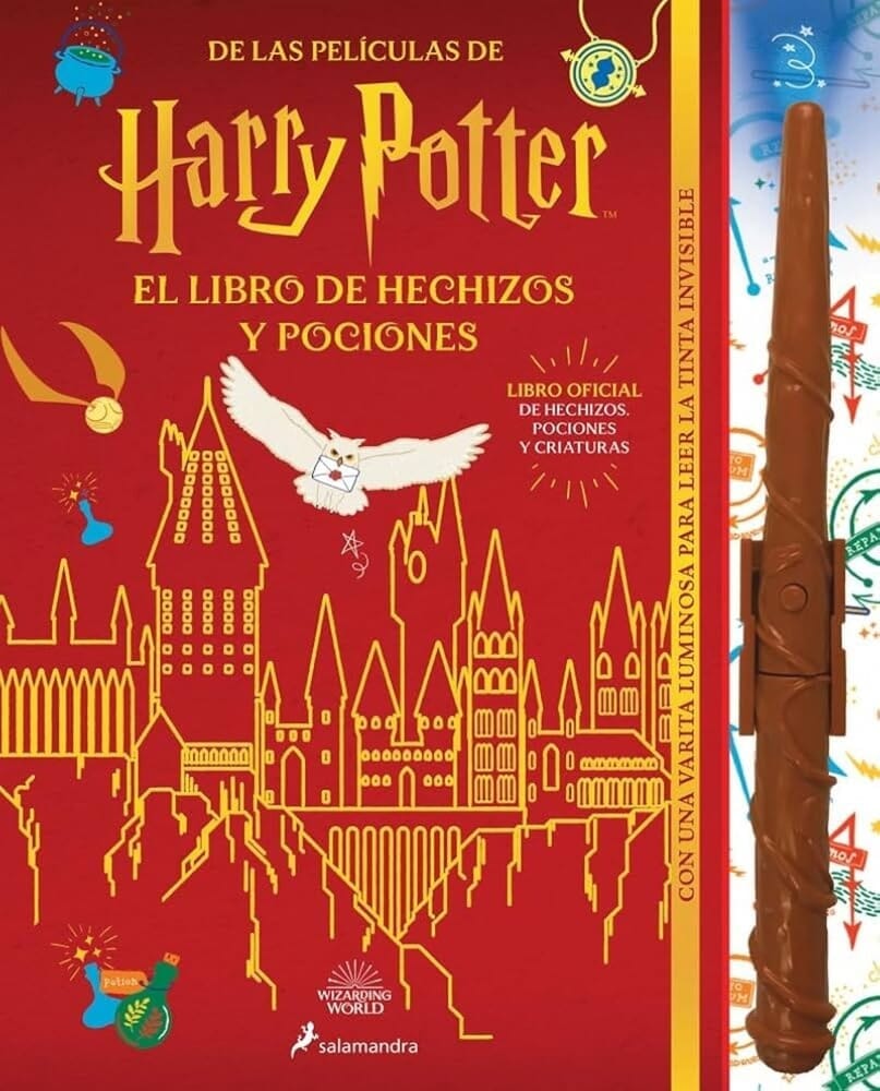 EL LIBRO DE HECHIZOS Y POCIONES (LIBRO OFICIAL HARRY POTTER)