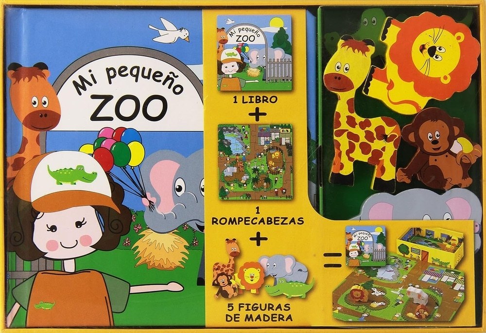 MI PEQUEÑO LIBRO SOBRE EL ZOO - KIT DE JUEGO
