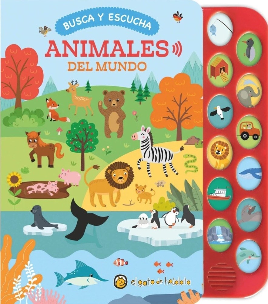 BUSCA Y ESCUCHA- ANIMALES DEL MUNDO