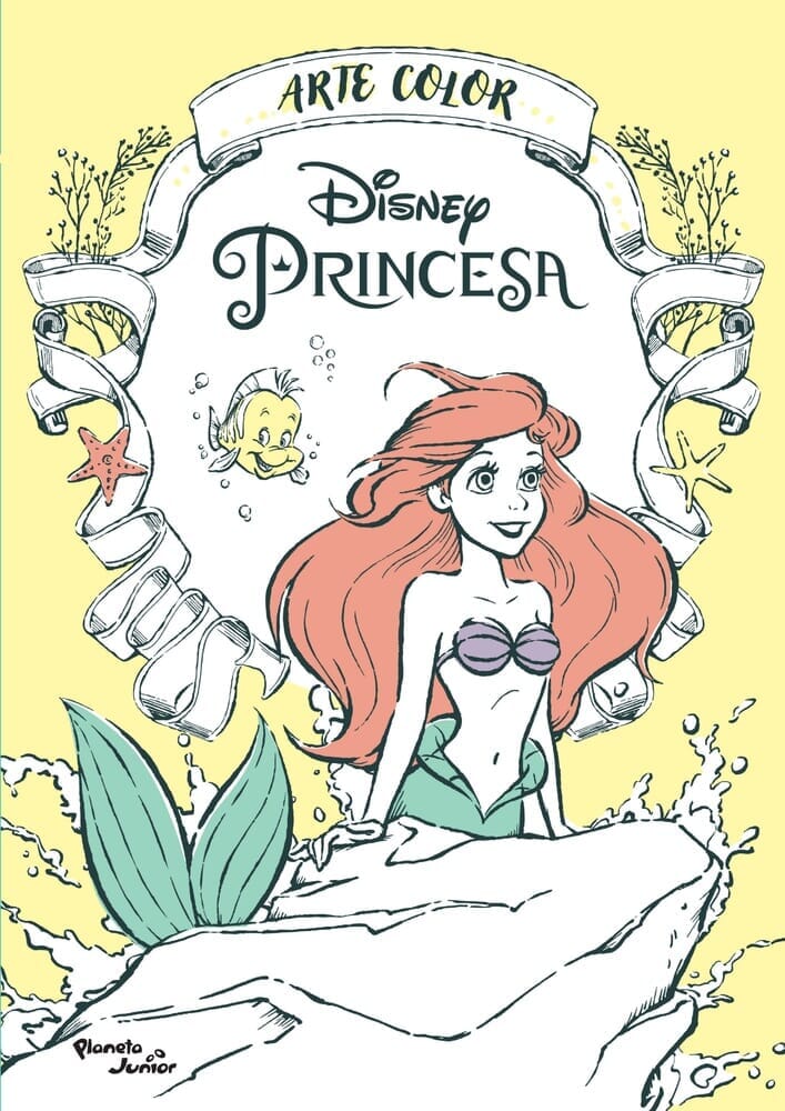 ARTE COLOR CON FRASES - PRINCESAS