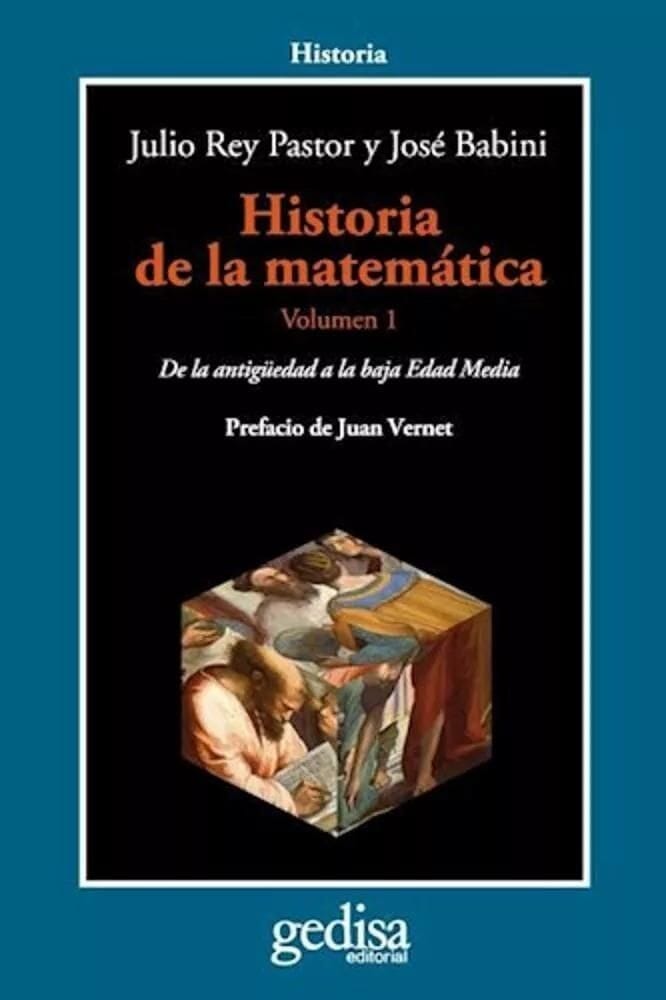 HISTORIA DE LA MATEMATICA TOMO 1