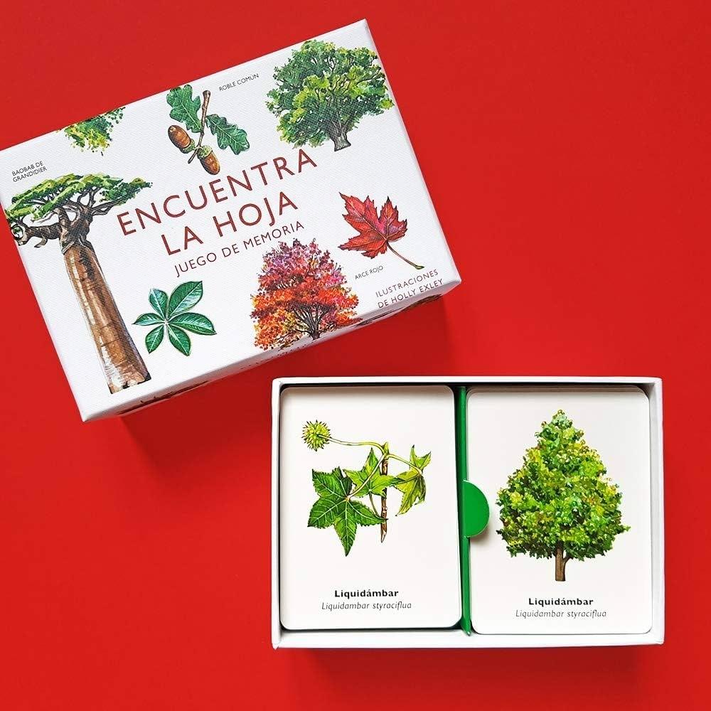 ENCUENTRA LA HOJA. JUEGO DE MEMORIA