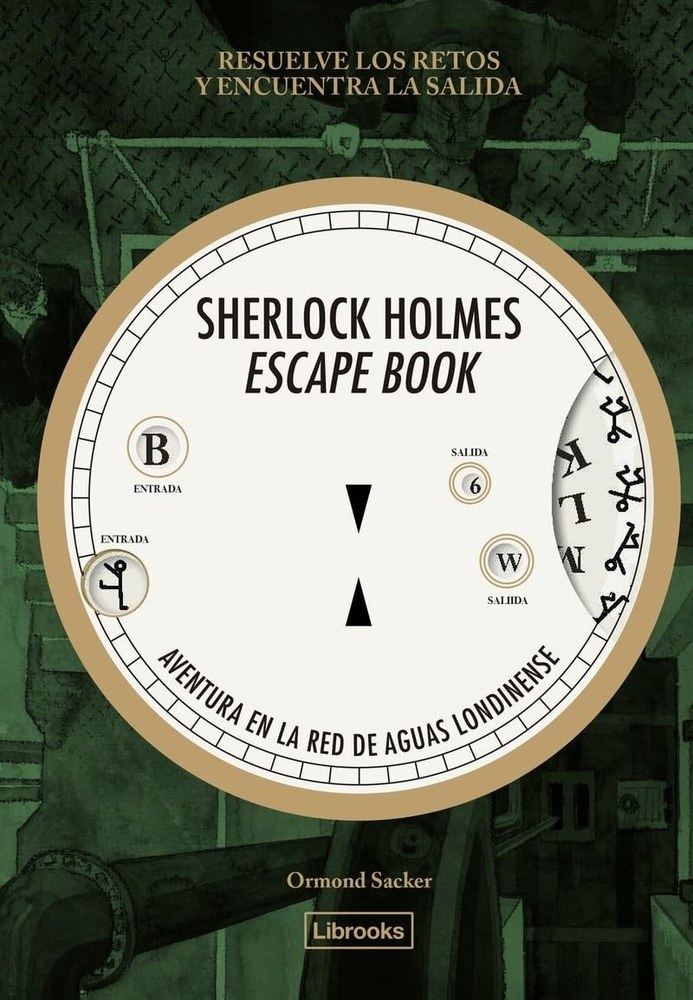 SHERLOCK HOLMES ESCAPE BOOK AVENTURA EN LA RED DE AGUAS LONDINENSE
