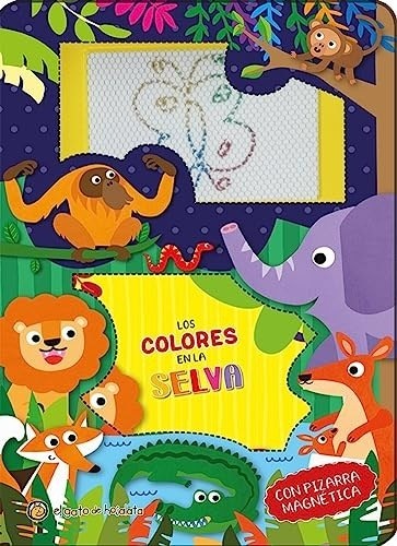 PIZARRA MAGNETICA - LOS COLORES EN LA SELVA