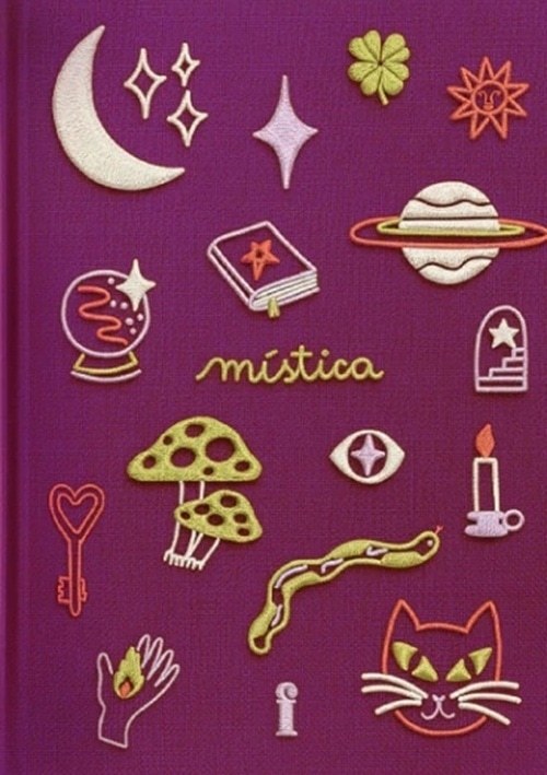 CUADERNO BORDADO MÍSTICA