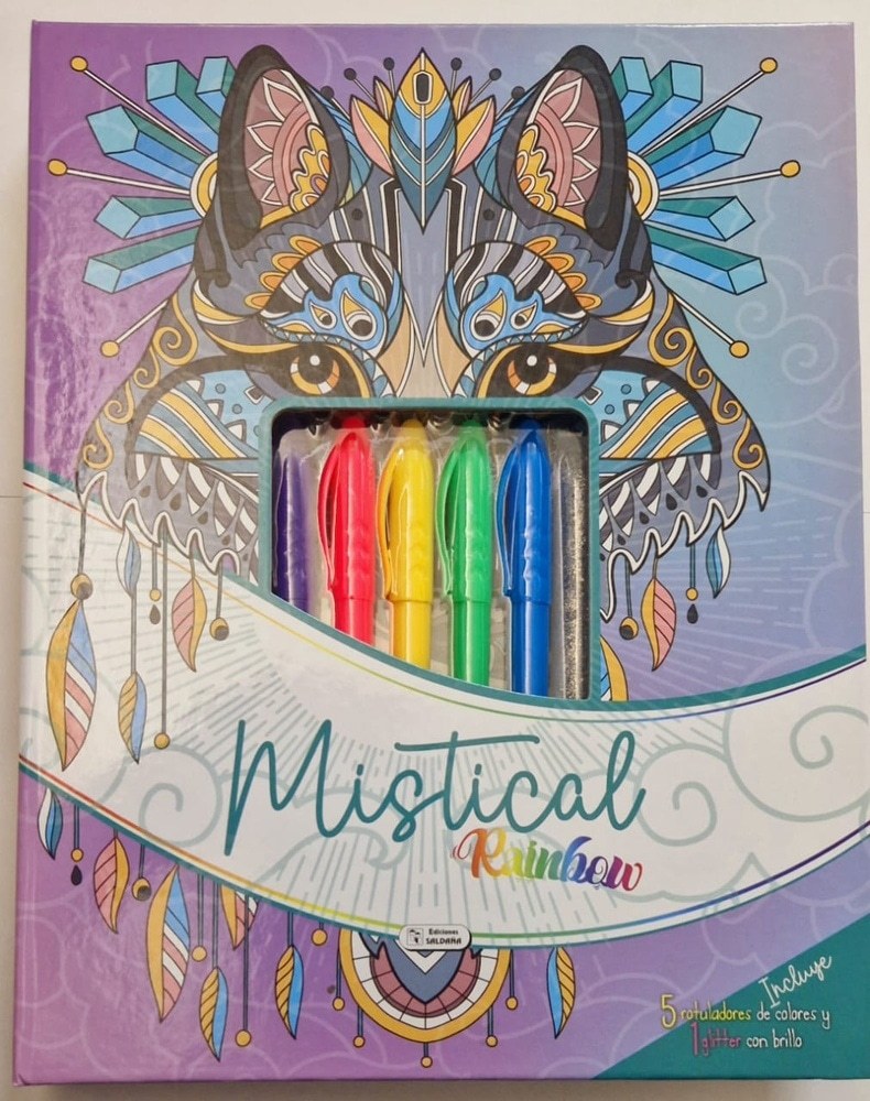 RINBOW SET . LOBO MISTICAL