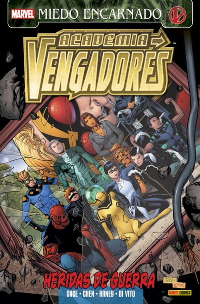 MIEDO ENCARNADO ACADEMIA VENGADORES 4
