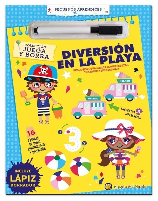 JUEGA Y BORRA. DIVERSION EN LA PLAYA