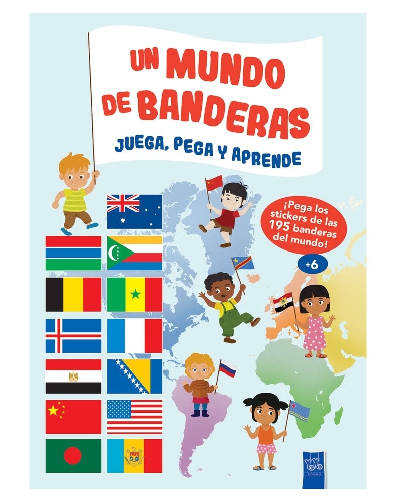 JUEGA, PEGA Y APRENDE: UN MUNDO DE BANDERAS